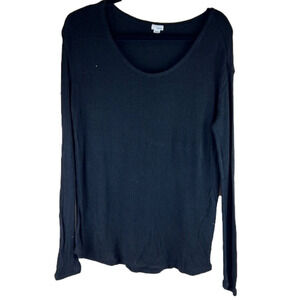 Garage black LS  layering top xs